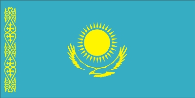 Государственный флаг Республики Казахстан